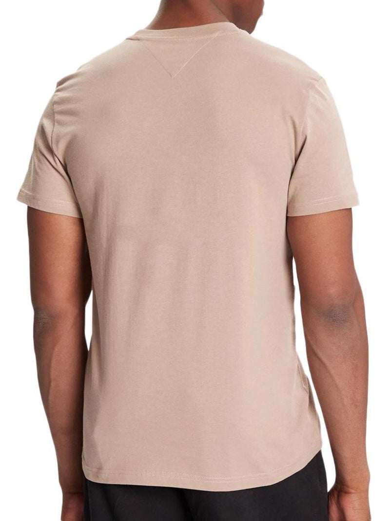 T-shirt Homme Tommy Hilfiger Marron cappuccino - Kiabi