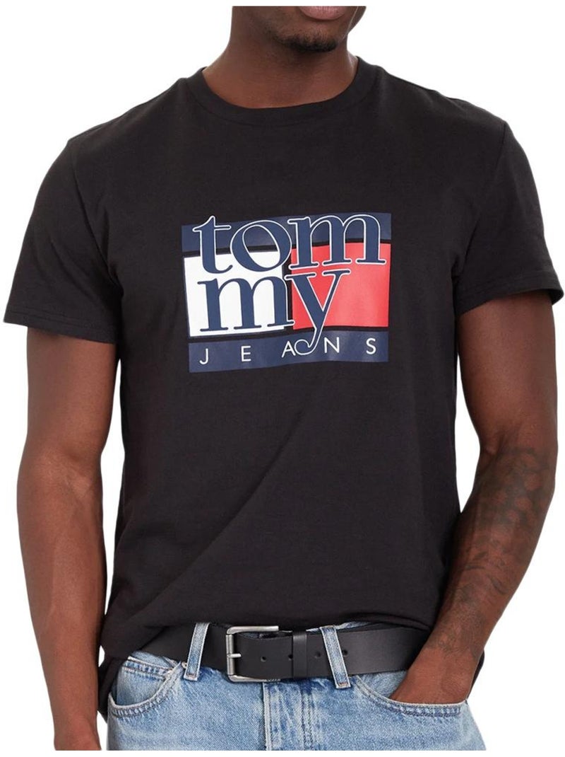 T-shirt Homme Tommy Hilfiger Noir - Kiabi