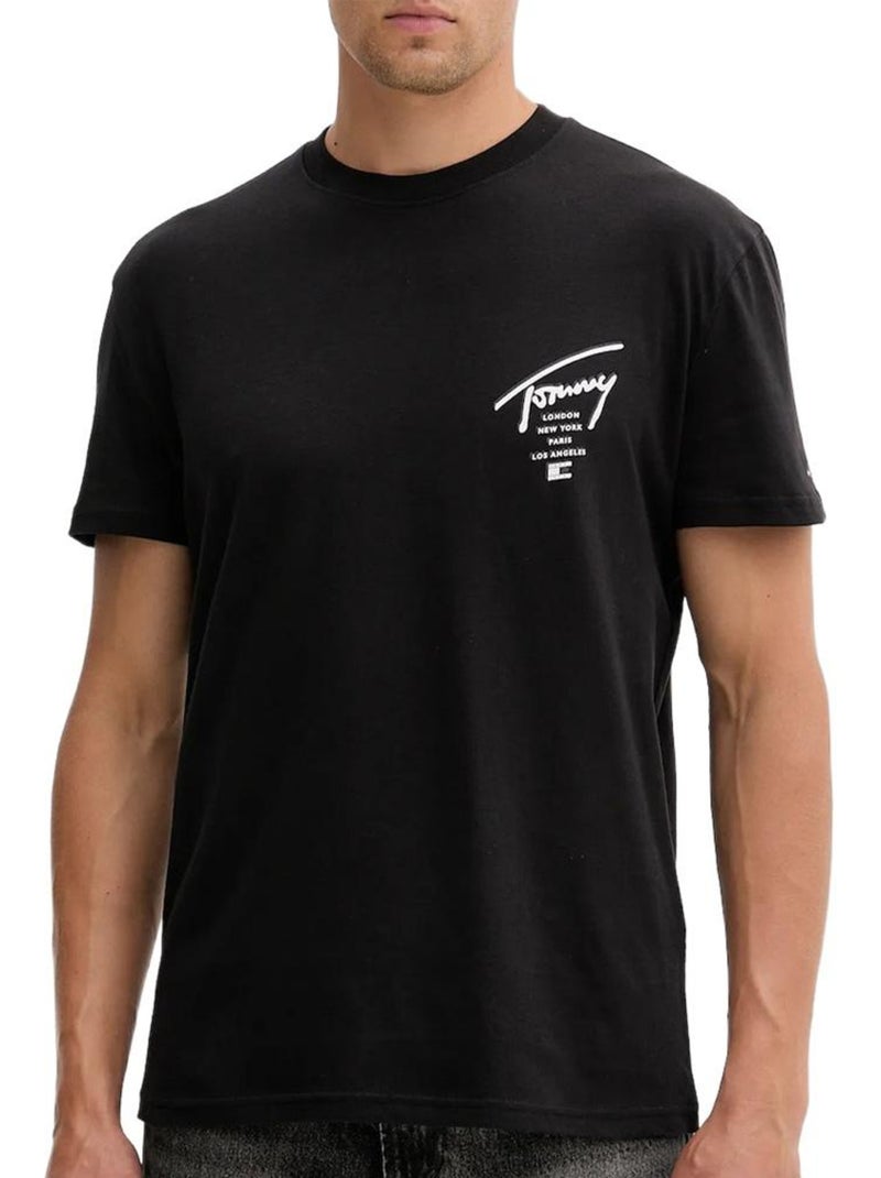 T-shirt Homme Tommy Hilfiger Noir - Kiabi