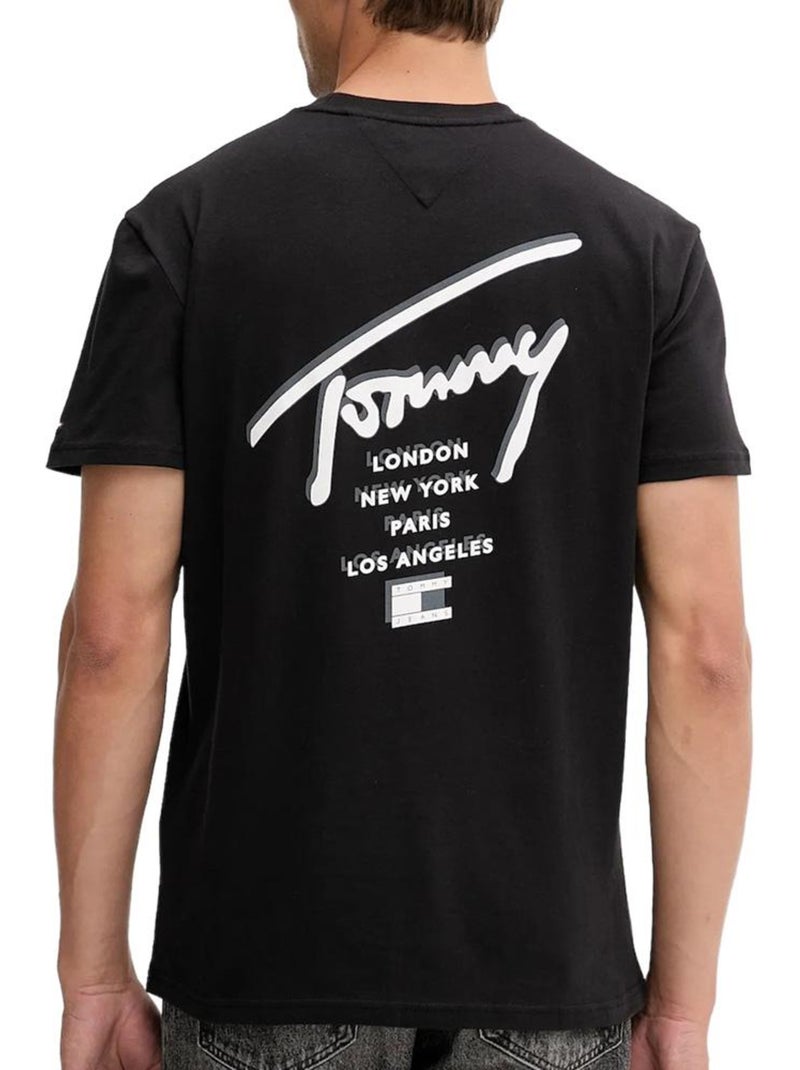 T-shirt Homme Tommy Hilfiger Noir - Kiabi