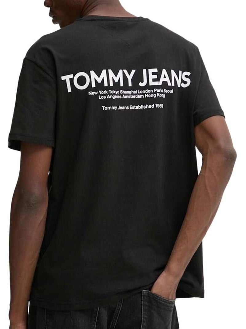 T-shirt Homme Tommy Hilfiger Pri Noir - Kiabi