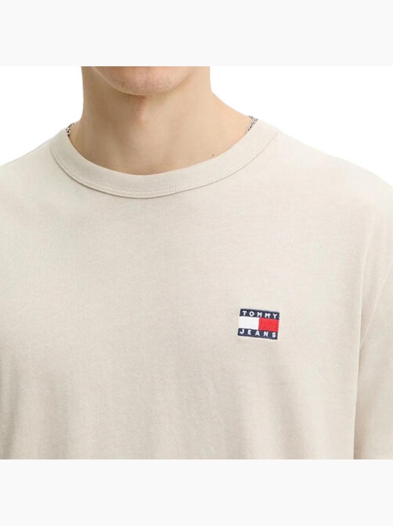T-shirt Homme Tommy Jeans Beige - Kiabi