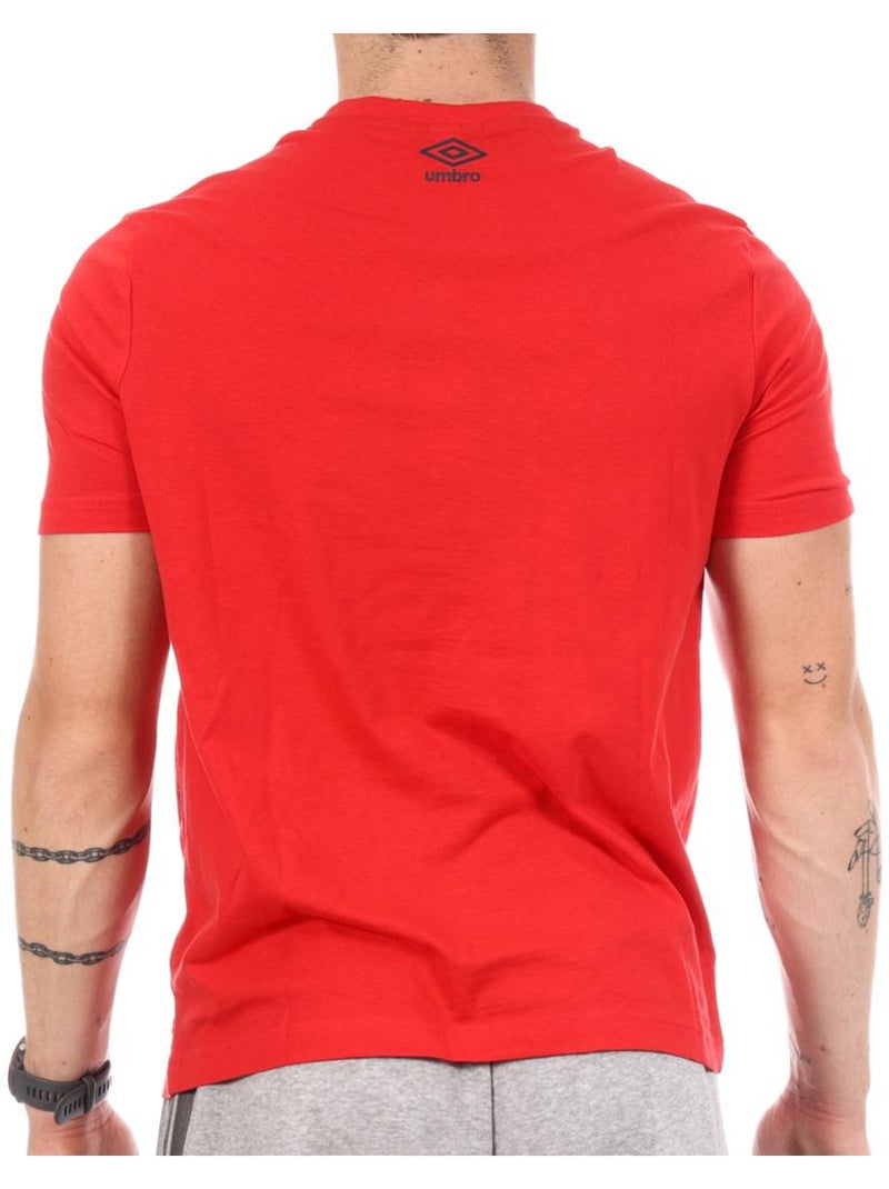 T-shirt Homme Umbro Rouge - Kiabi