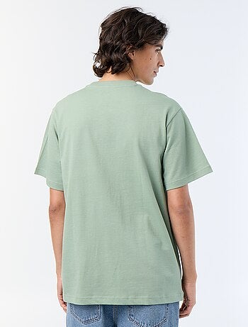 T-shirt homme uni à col rond