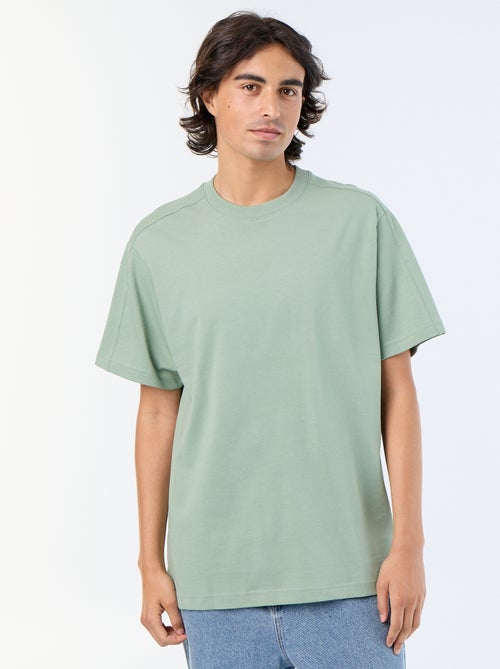 T-shirt homme uni à col rond - Kiabi T-shirt homme uni à col rond - Kiabi