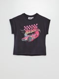 T-shirt 'Hot Wheels' NOIR - Kiabi