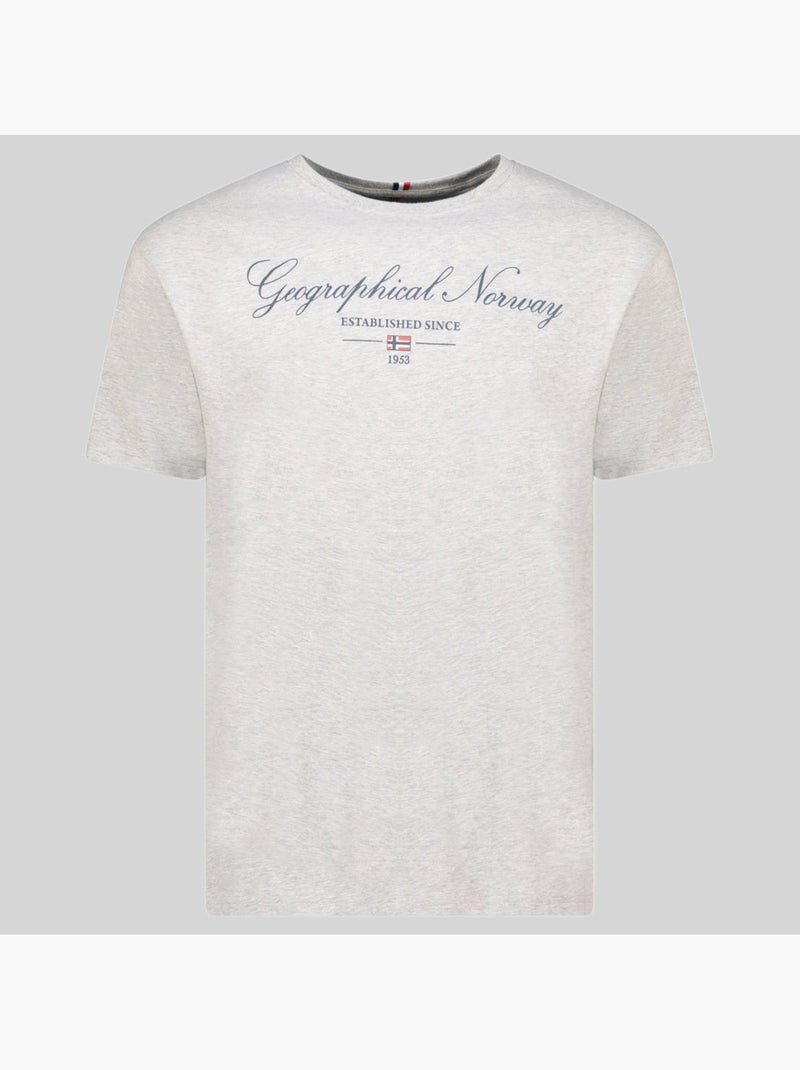 T-shirt illumine – geographical norway Gris clair - Kiabi