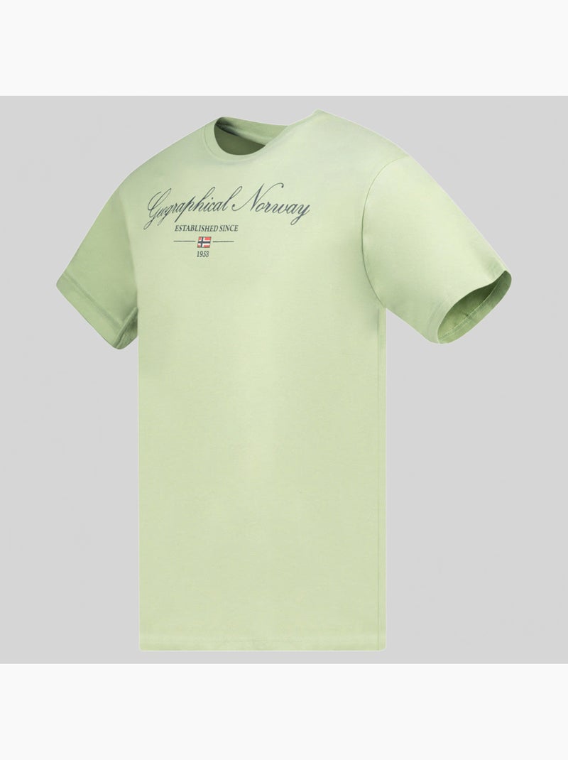T-shirt illumine – geographical norway Pistachegroen - Kiabi