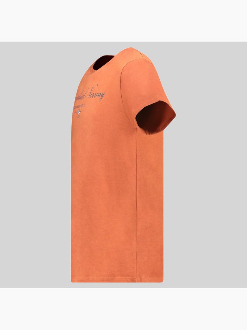 T-shirt illumine – geographical norway Terracotta - Kiabi