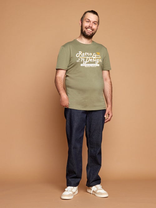 T-shirt imprimé - collection facile à enfiler - Kiabi