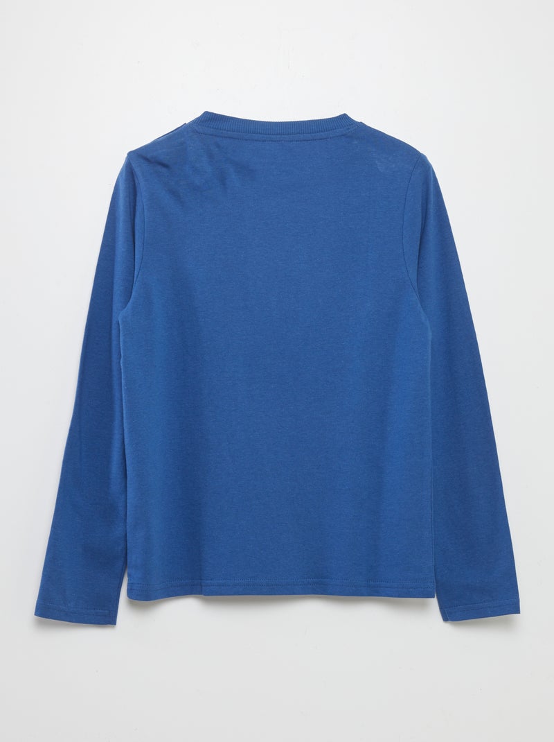 T-shirt imprimé - So Easy Bleu - Kiabi
