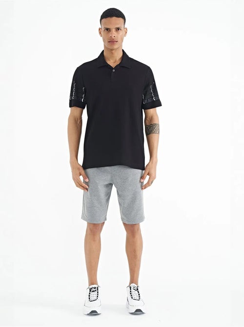 T-shirt imprimé à col polo tommy - Kiabi