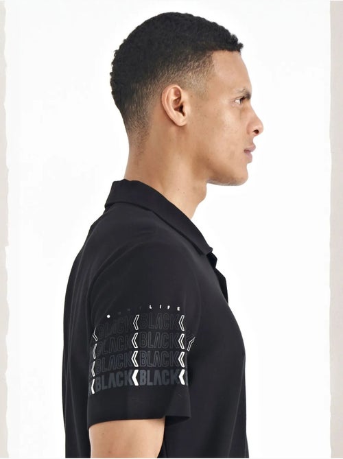 T-shirt imprimé à col polo tommy - Kiabi