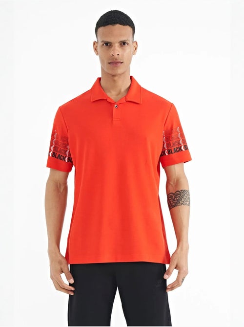 T-shirt imprimé à col polo tommy - Kiabi