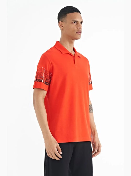T-shirt imprimé à col polo tommy - Kiabi