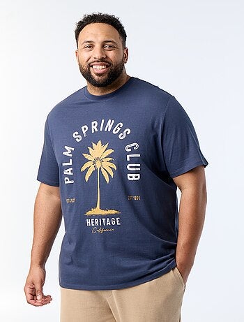 T-shirt imprimé à manches courtes