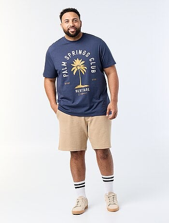 T-shirt imprimé à manches courtes