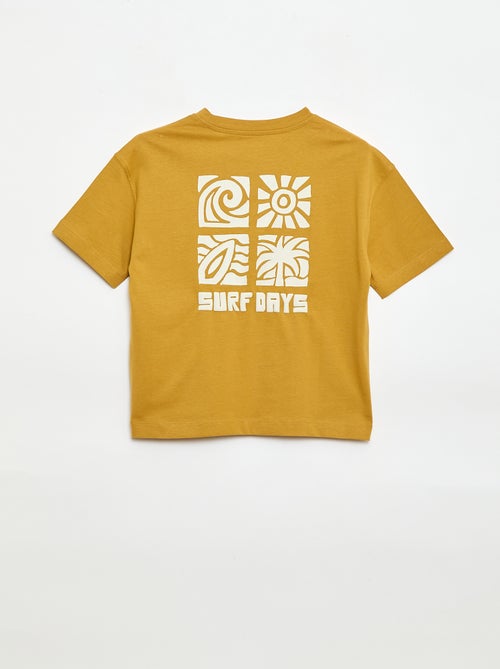 T-shirt imprimé à manches courtes - Kiabi