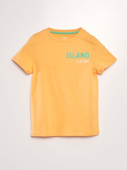 T-shirt imprimé à manches courtes - Kiabi