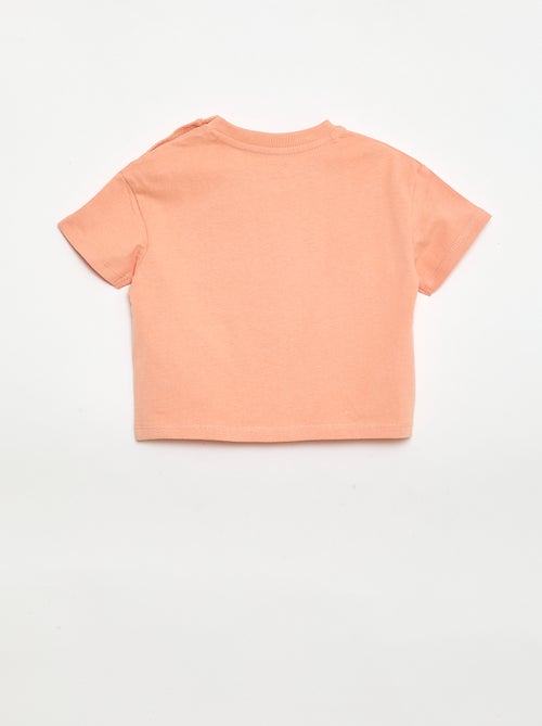 T-shirt imprimé à manches courtes - Kiabi