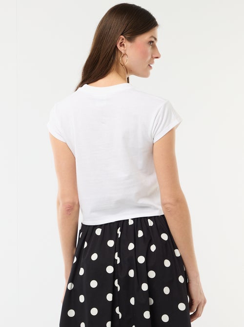 T-shirt imprimé à manches courtes 'Pokémon' - Kiabi