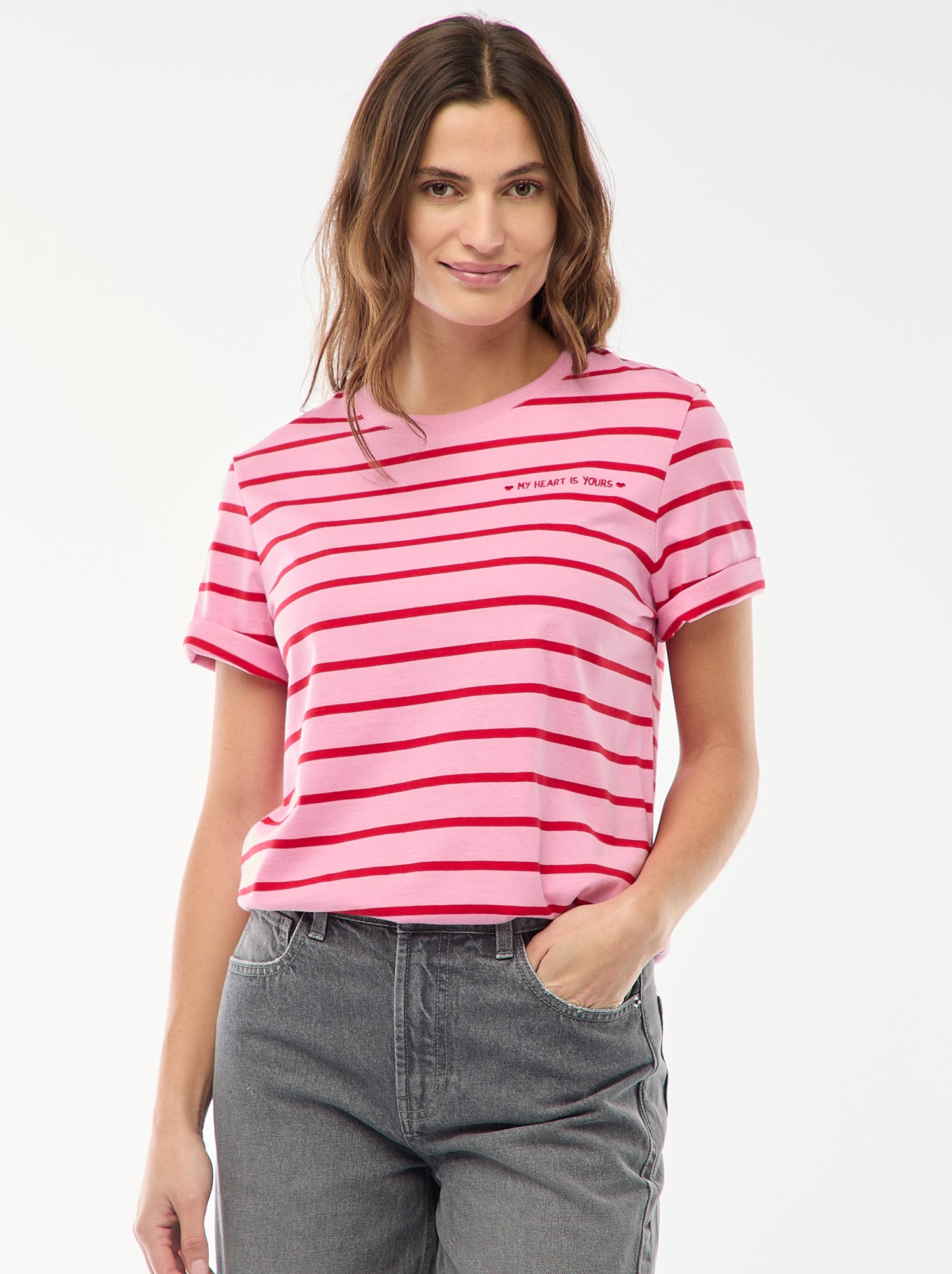 T-shirt imprimé à manches courtes