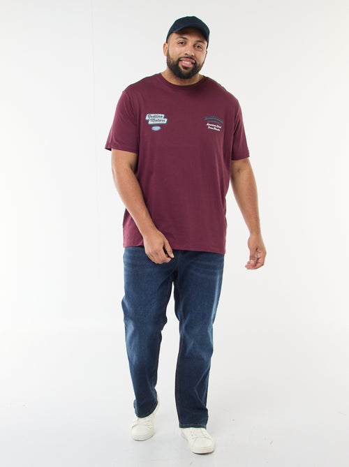 T-shirt imprimé à manches courtes - Kiabi