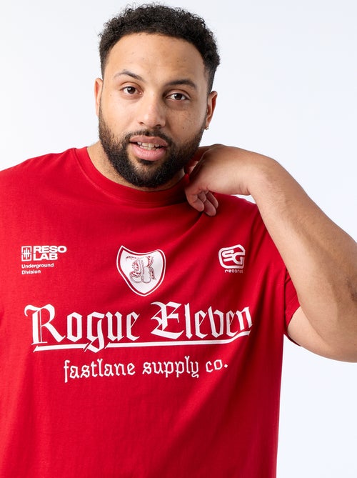 T-shirt imprimé à manches courtes - Kiabi