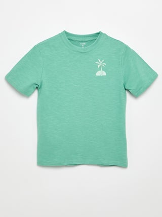 T-shirt imprimé  à manches courtes
