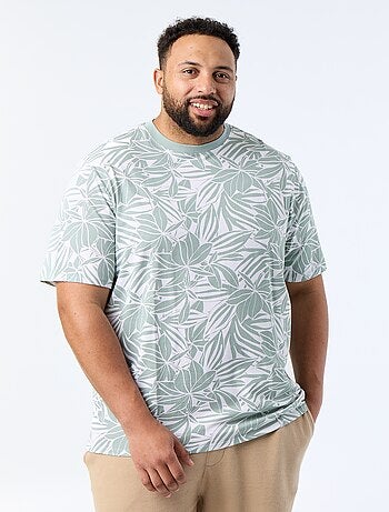 T-shirt imprimé à manches courtes