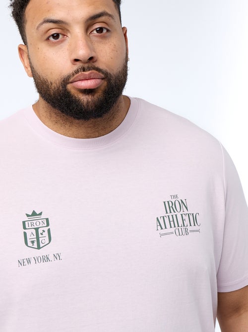 T-shirt imprimé à manches courtes - Kiabi