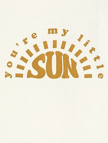 T-shirt imprimé à manches longues