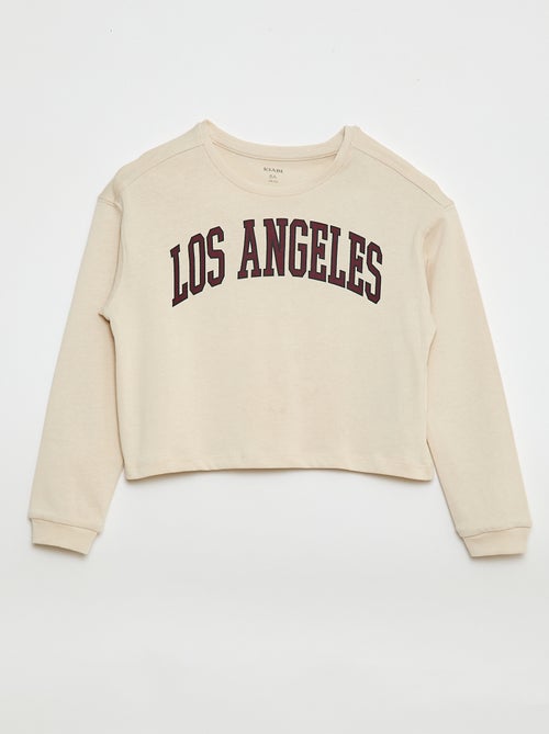 T-shirt imprimé à manches longues - Kiabi T-shirt imprimé à manches longues - Kiabi