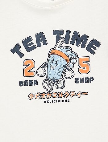 T-shirt imprimé à manches longues