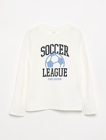 T-shirt imprimé à manches longues