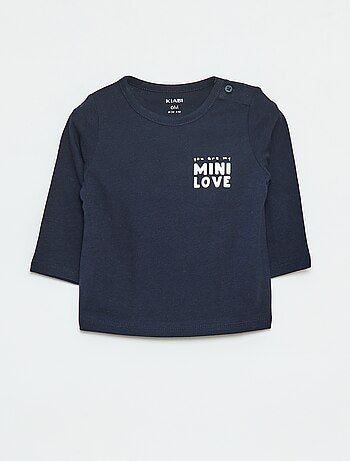 T-shirt imprimé à manches longues