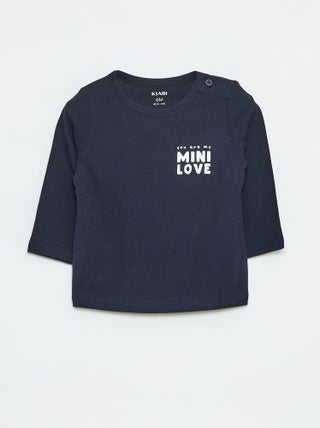 T-shirt imprimé à manches longues