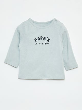 T-shirt imprimé à manches longues