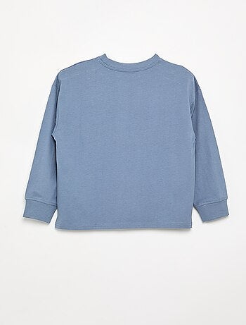 T-shirt imprimé à manches longues