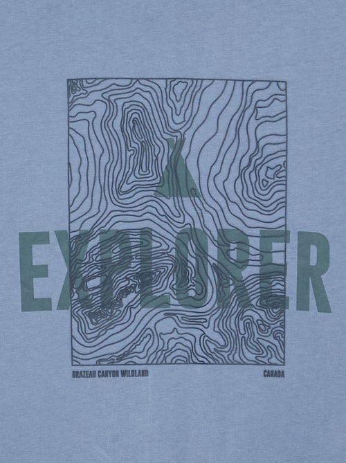 T-shirt imprimé à manches longues - Kiabi T-shirt imprimé à manches longues - Kiabi