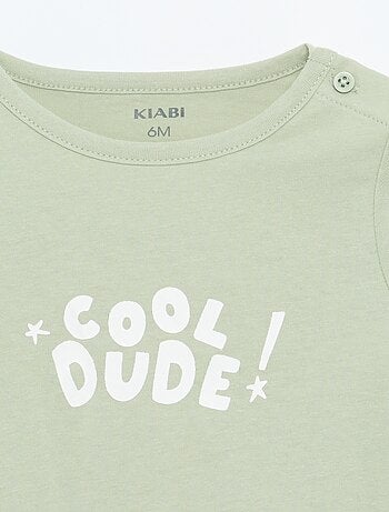 T-shirt imprimé à manches longues