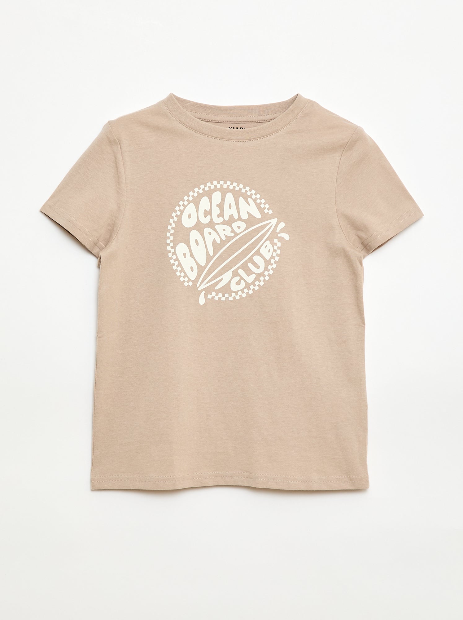 T-shirt imprimé à message