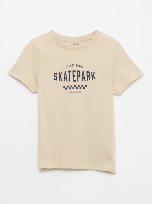 T-shirt imprimé à message - Kiabi