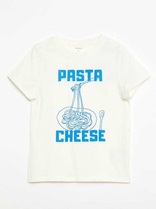 T-shirt imprimé à message - Kiabi