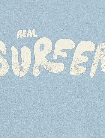 T-shirt imprimé à message