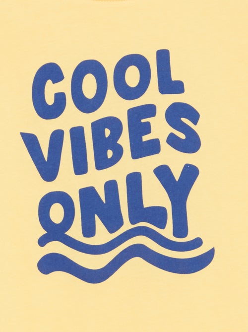 T-shirt imprimé à message - Kiabi