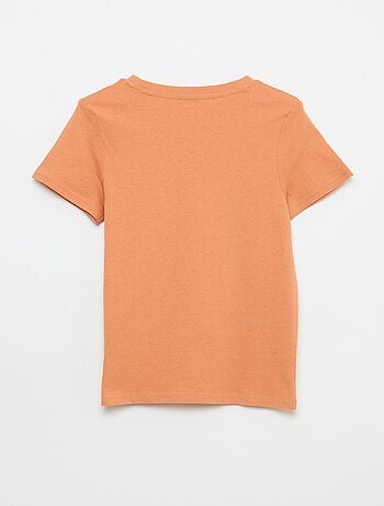 T-shirt imprimé à message