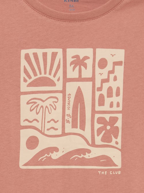 T-shirt imprimé à message - Kiabi