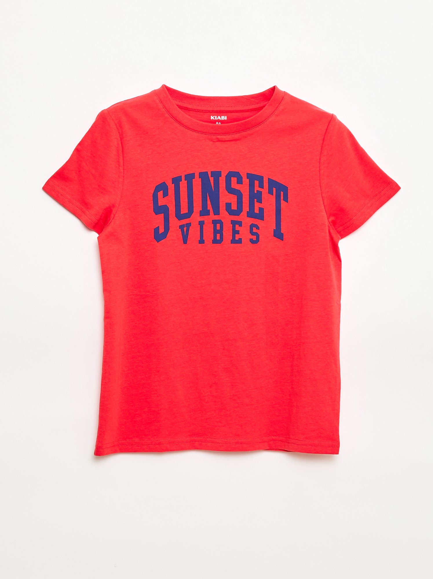 T-shirt imprimé à message