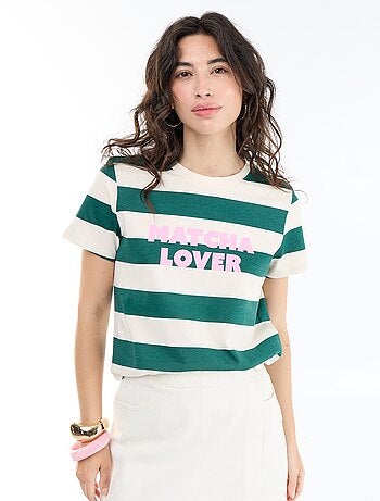 T-shirt imprimé